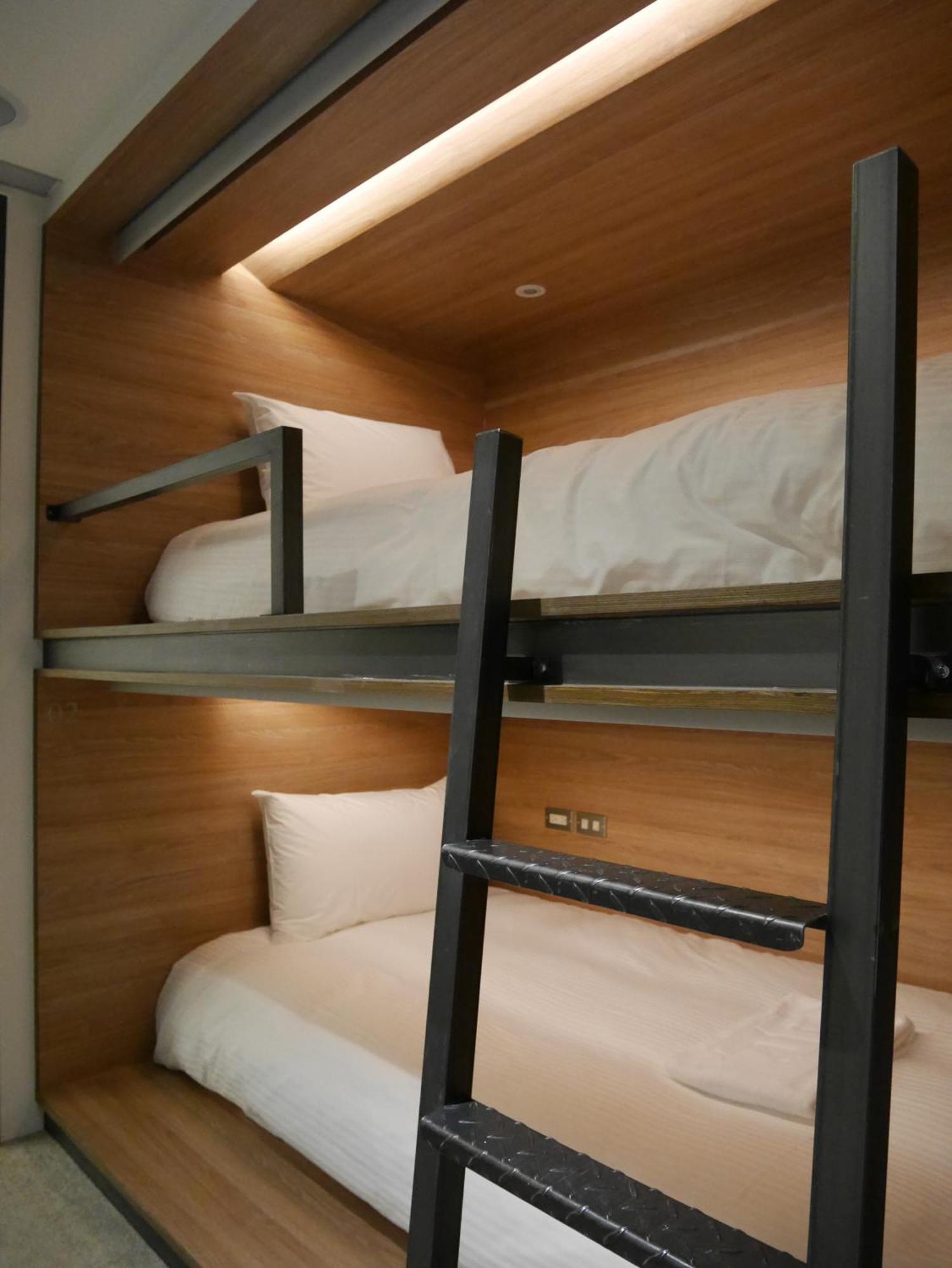 טאיפיי Bouti City Capsule Inn חדר תמונה